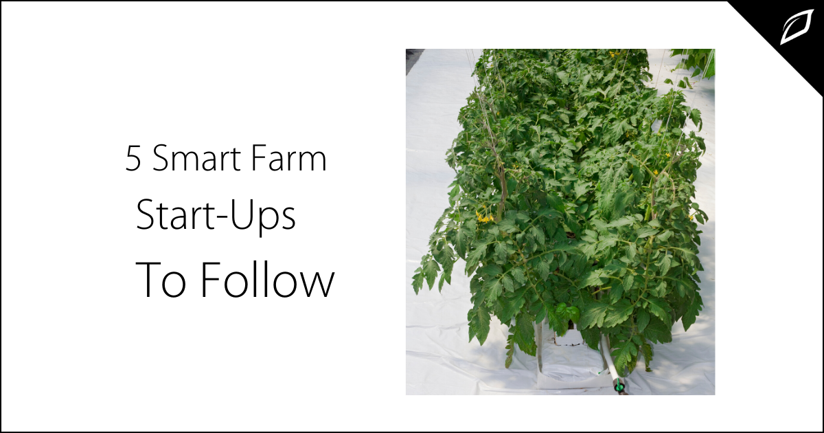 5 Smart Farm Startups to Follow