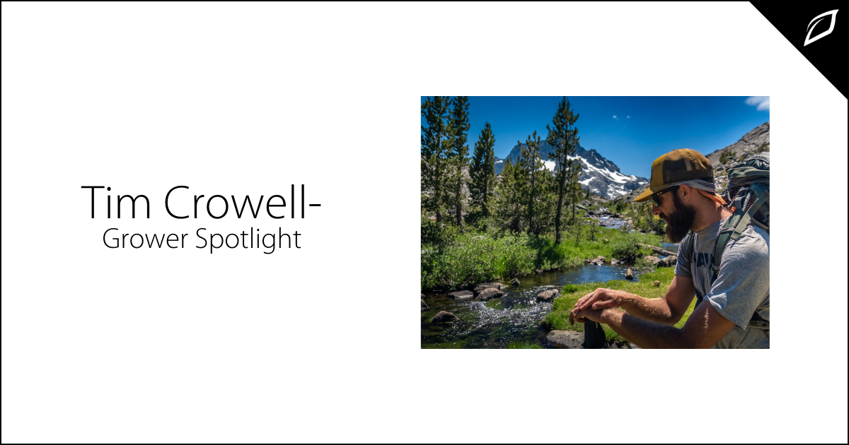Tim Crowell Grower Growlink Customer Spotlight | Growlink